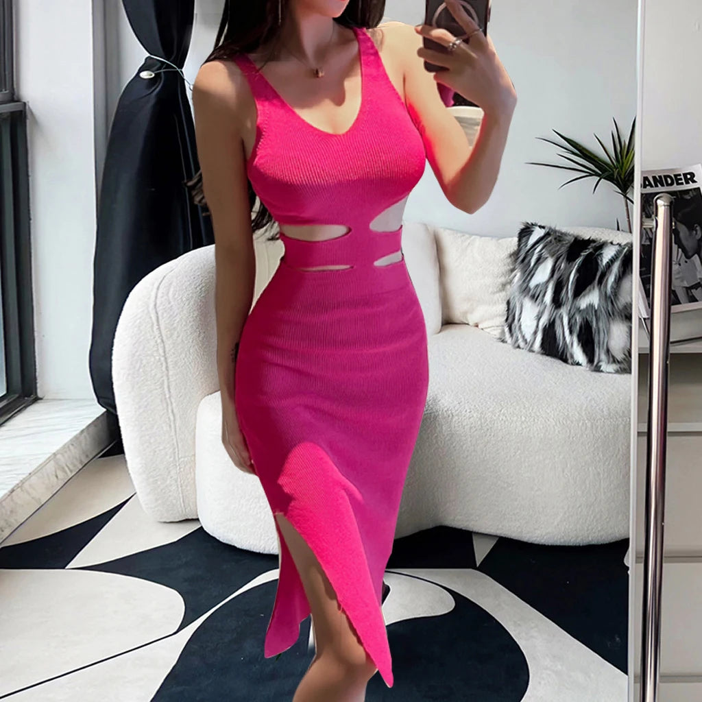Women’s Dress Bodycon Wrap Summer Casual