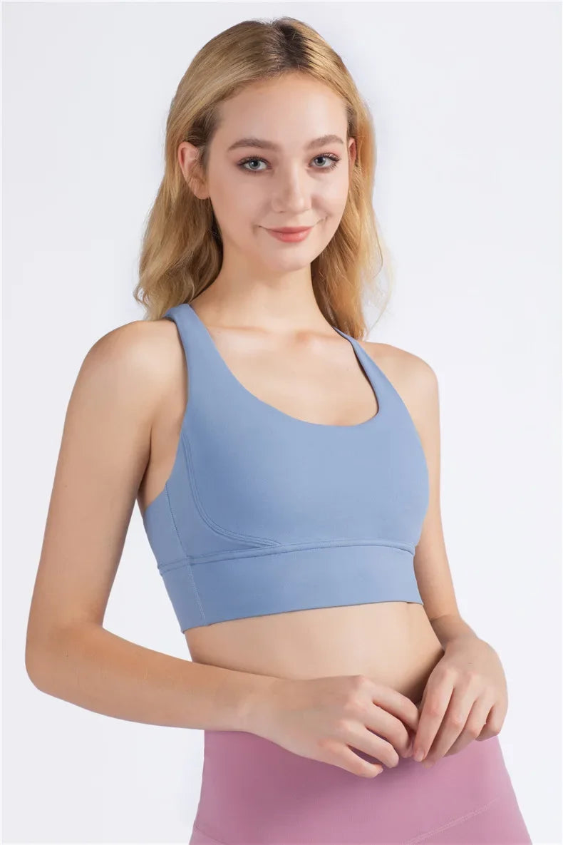 Women’s Sports Bra Breathable Gym Comfort Supportive