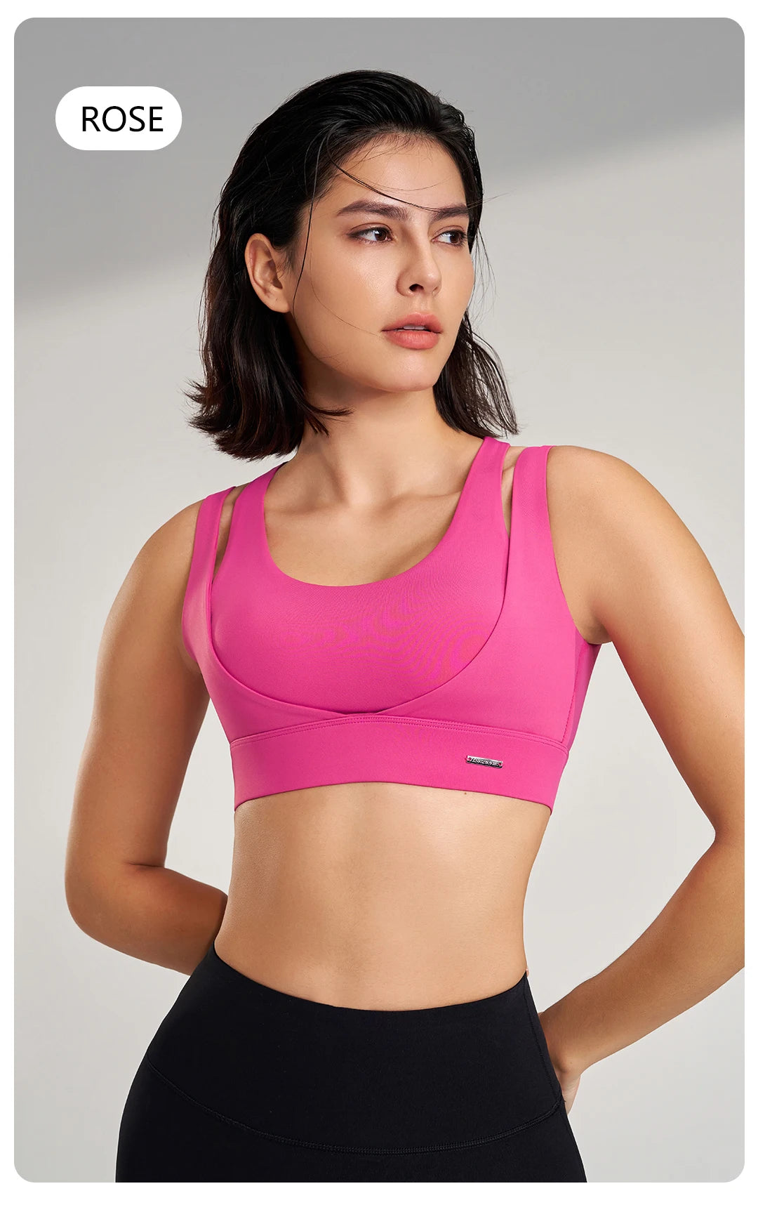 Women’s Sports Bra Stretchy Gym Comfort Supportive