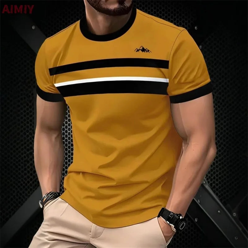 Men’s Polo Shirt Short Sleeve Casual Summer Fashion
