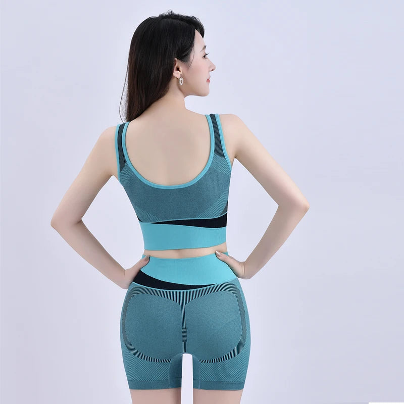 Women’s Sports Bra Push Up Breathable Gym
