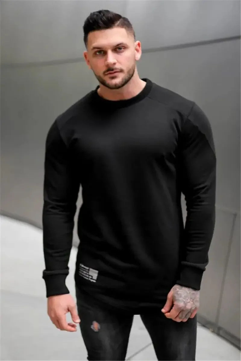 Men’s Shirt Casual Athletic Long Sleeve