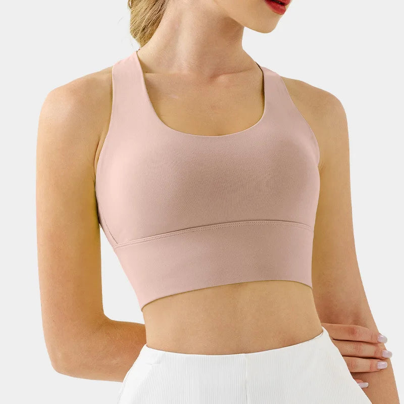 Women’s Sports Bra Gym Comfort Supportive Breathable