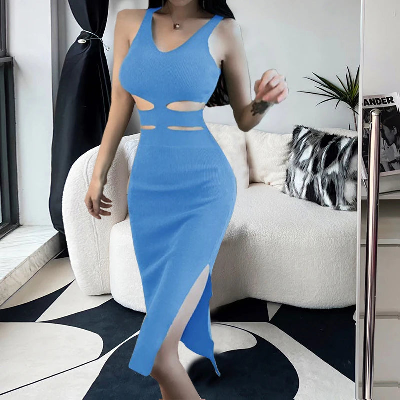 Women’s Dress Bodycon Wrap Summer Casual