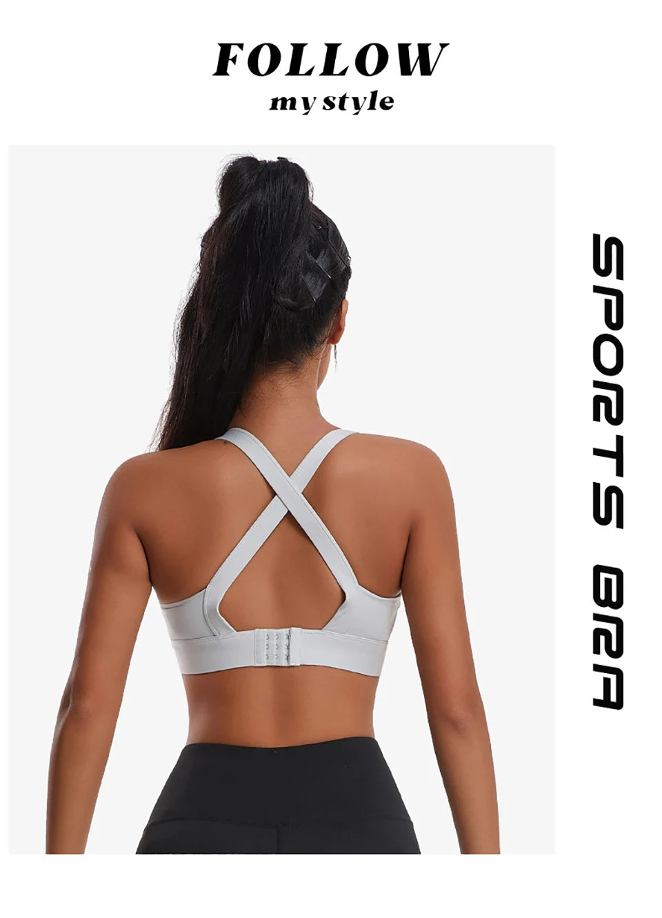 Women’s Sports Bra Padded Gym Comfort Supportive