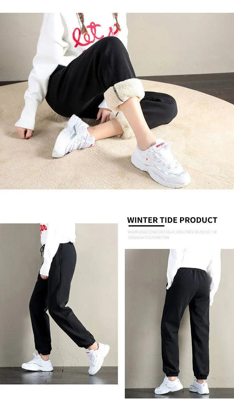 Women’s Joggers High Waist Fleece Casual