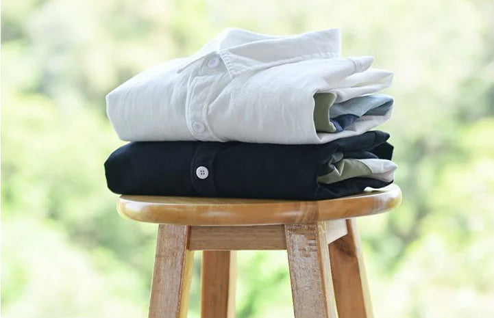 Men’s Shirt Long Sleeve Casual Cotton Comfort Fit