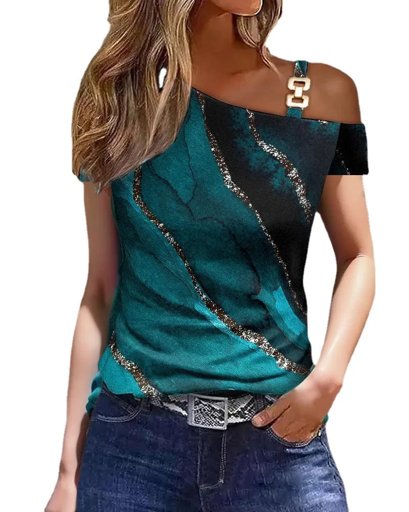 Women’s Top Blouse T-Shirt Short Sleeve Casual