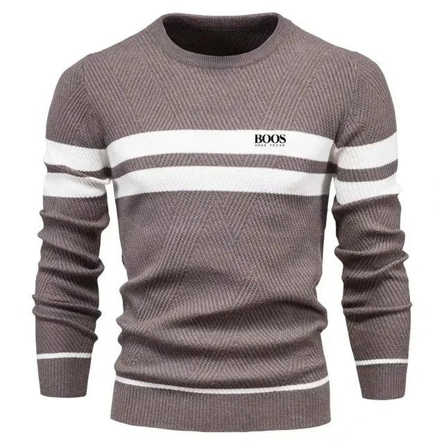 Men’s Sweatshirt Pullover Warm Casual Long Sleeve Autumn