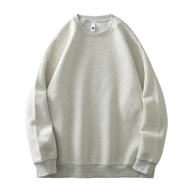 Men’s T-Shirt Long Sleeve Solid Color Cotton Comfort Fit