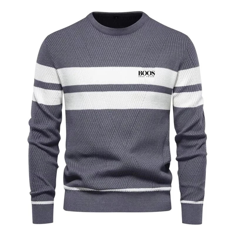Men’s Sweatshirt Pullover Warm Casual Long Sleeve Autumn