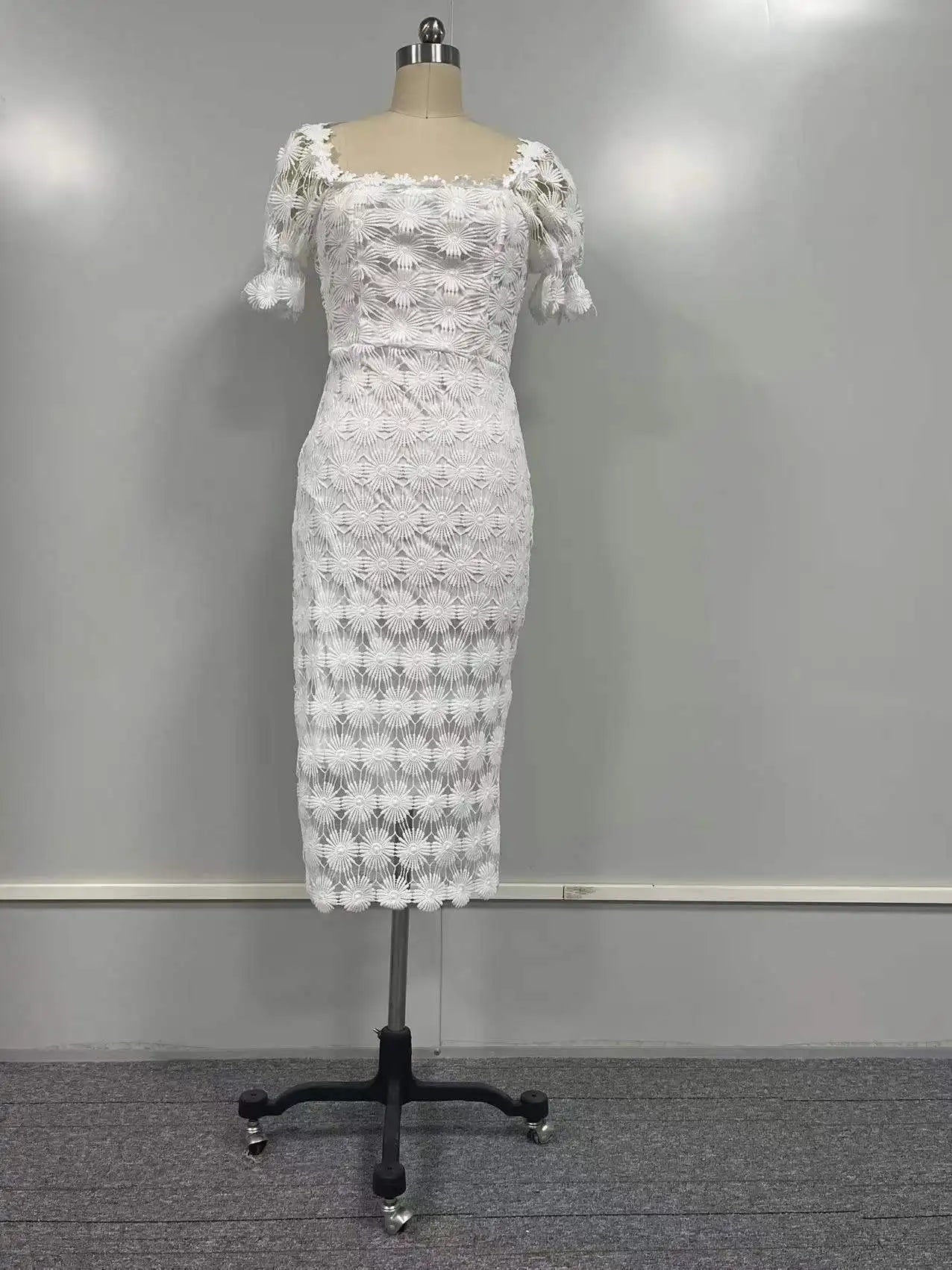 Women’s Dress Midi Solid Color Summer Casual