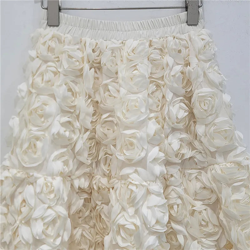 Women’s Skirt High Waist A-Line Summer Casual