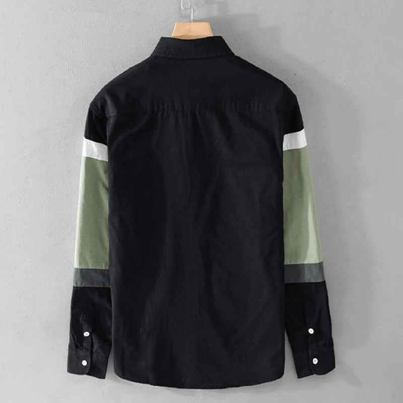 Men’s Shirt Long Sleeve Casual Cotton Comfort Fit
