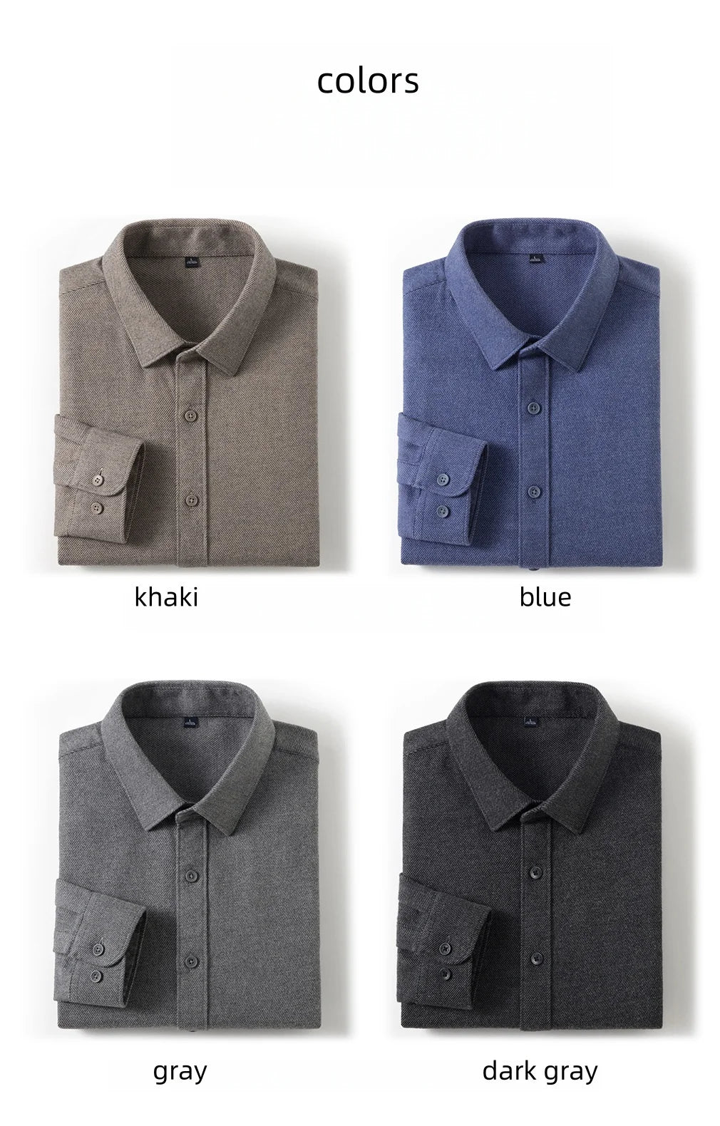 Men’s Shirt Long Sleeve Casual Formal