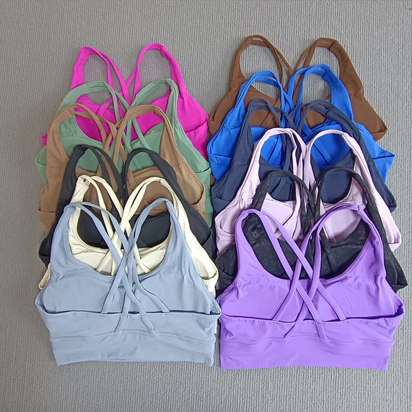 Women’s Sports Bra Gym Comfort Supportive Breathable