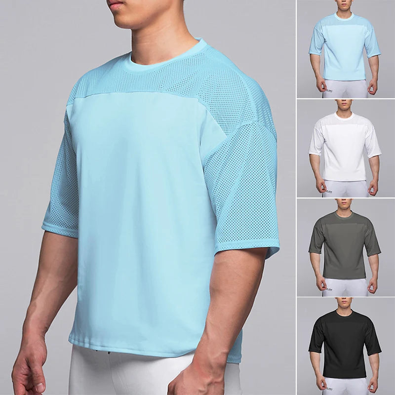 Men’s T-Shirt Athletic Casual Comfort Fit Cotton