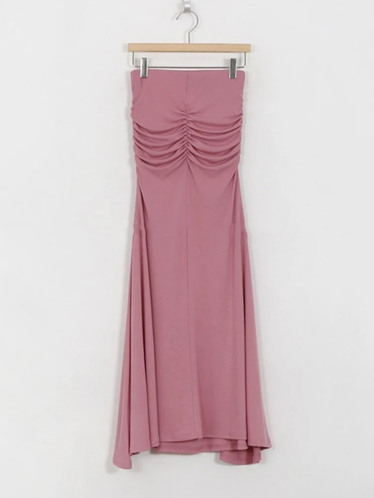 Women’s Skirt Midi High Waist A-Line Summer