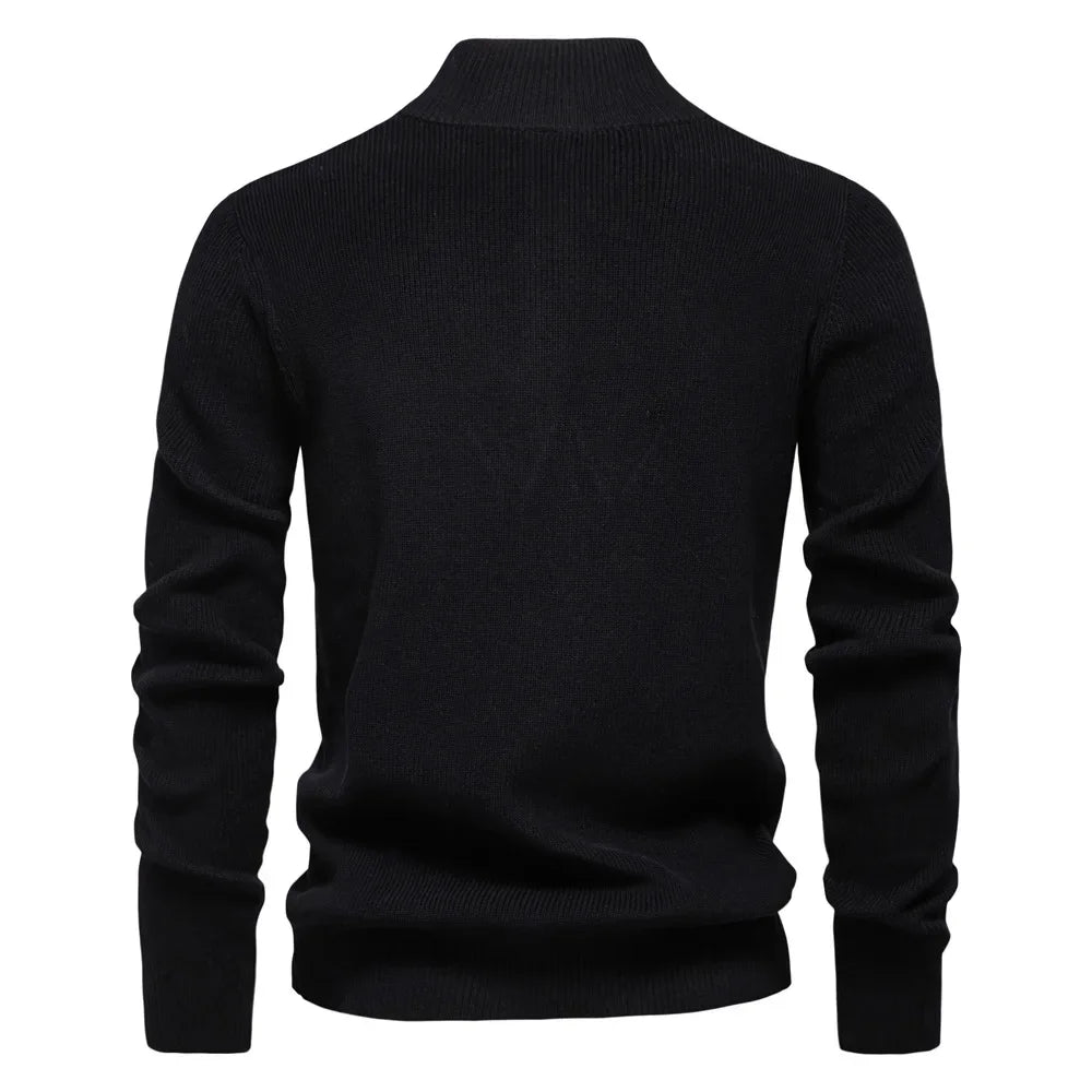 Men’s Sweatshirt Zip-Up Casual Long Sleeve Autumn Winter