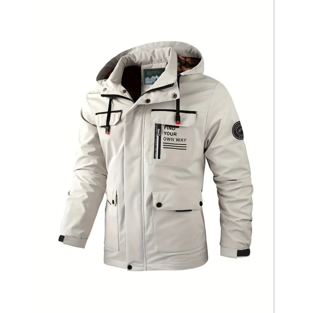 Men’s Jacket Casual Casual Comfort Fit Cotton