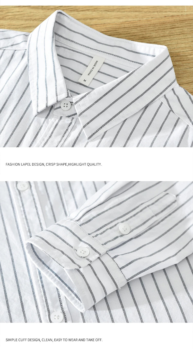 Men’s Shirt Cotton Casual Cotton Comfort Fit
