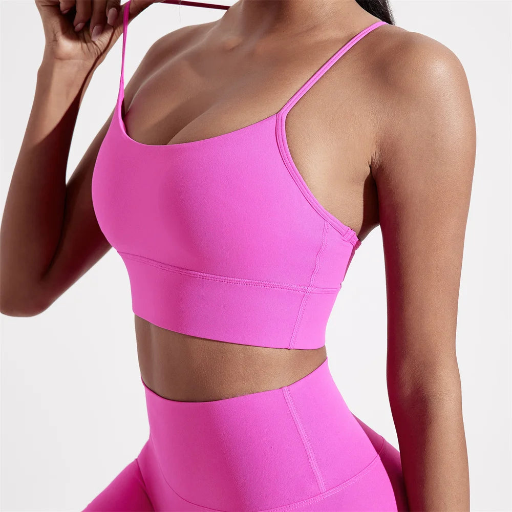 Women’s Sports Bra Gym Comfort Supportive Breathable