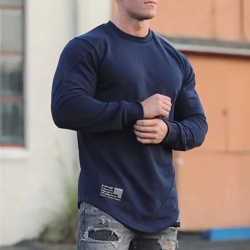 Men’s Shirt Casual Athletic Long Sleeve