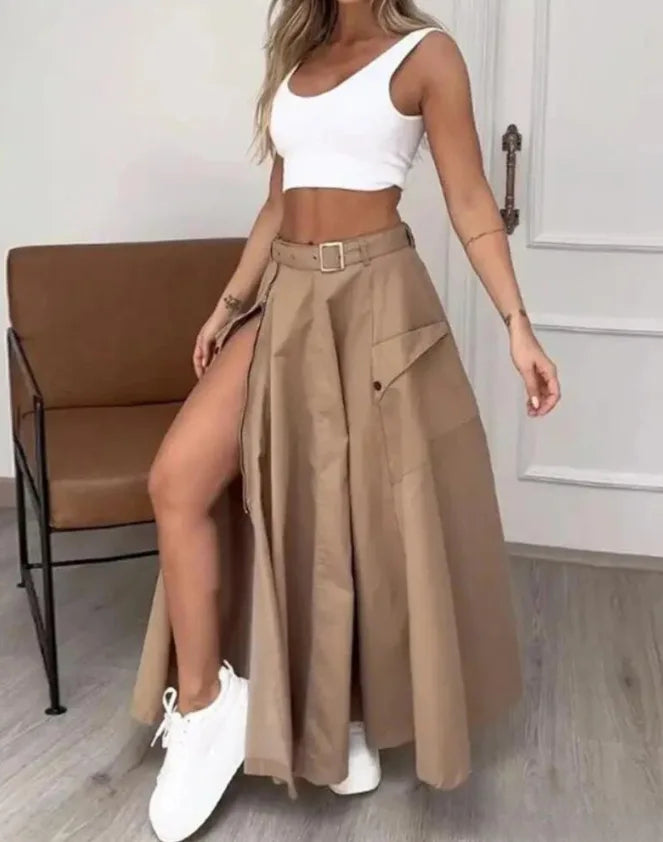 Women’s Skirt High Waist Casual Summer