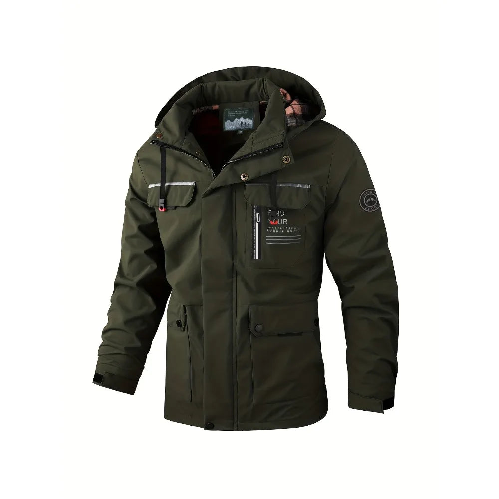 Men’s Jacket Casual Casual Comfort Fit Cotton