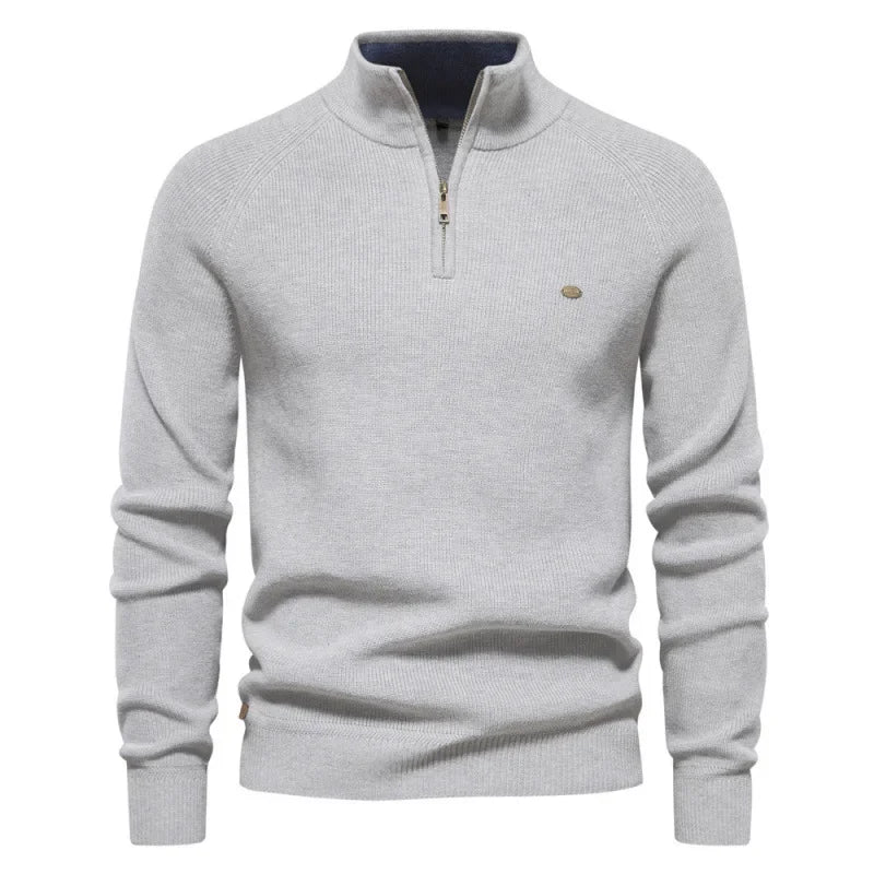 Men’s Sweatshirt Zip-Up Casual Long Sleeve Autumn Winter