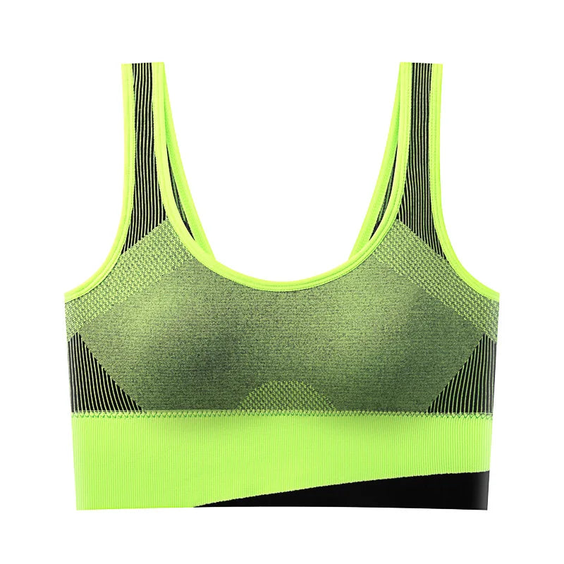 Women’s Sports Bra Push Up Breathable Gym