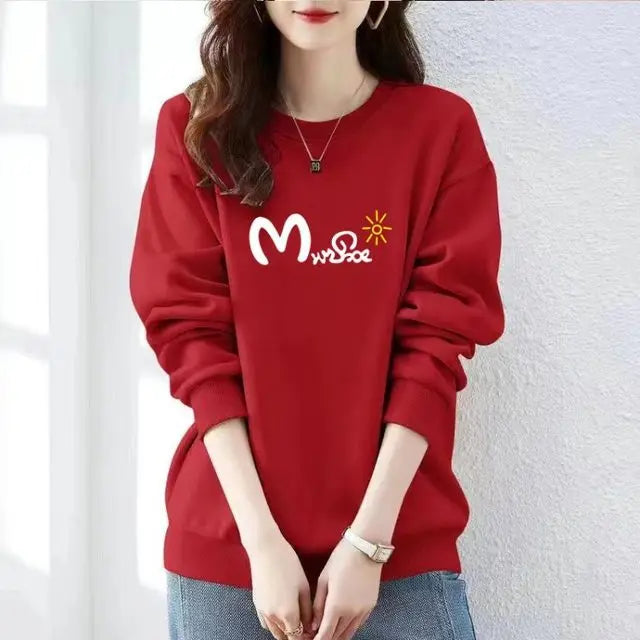 Women’s Sweatshirt Pullover Fleece Graphic