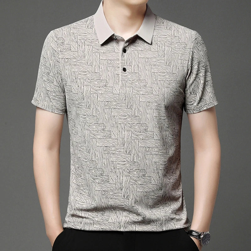 Men’s Polo Shirt Short Sleeve Business Casual Casual Summer Fashion