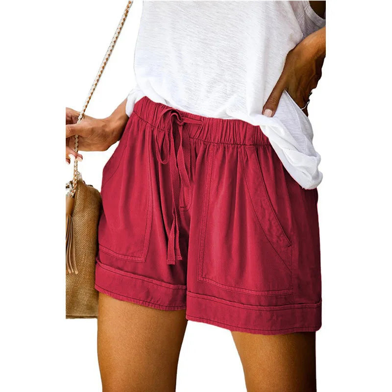 Women’s Shorts High Waist Casual Summer