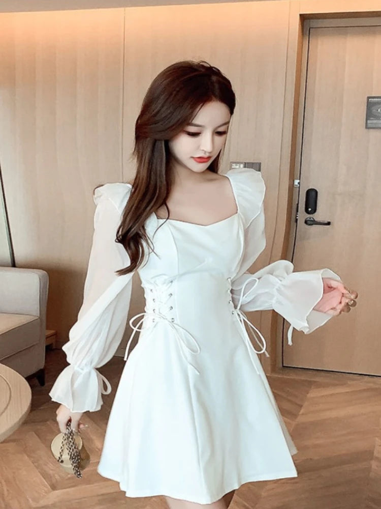 Women’s Dress Chiffon Casual Mini A-Line