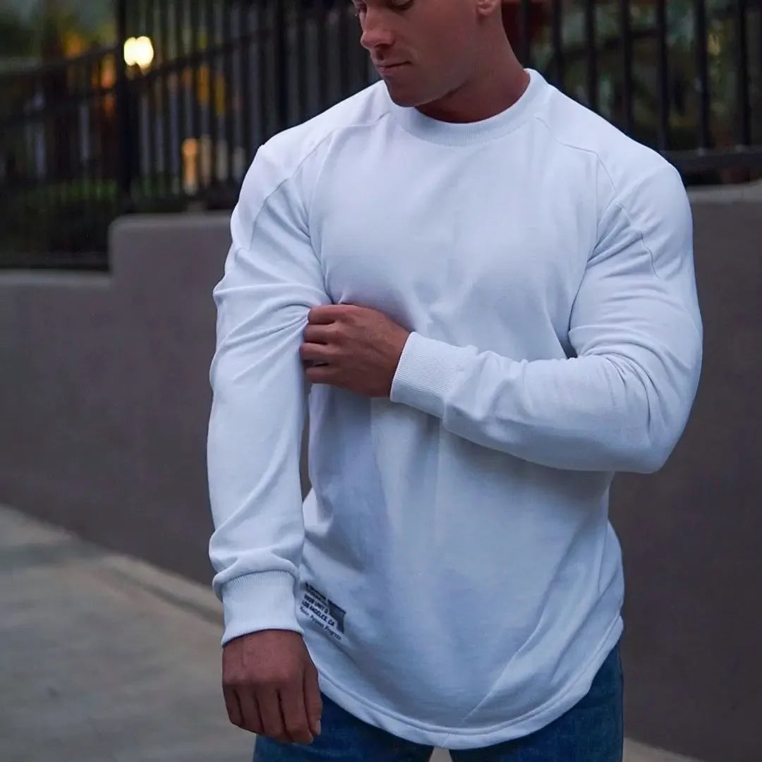Men’s Shirt Casual Athletic Long Sleeve