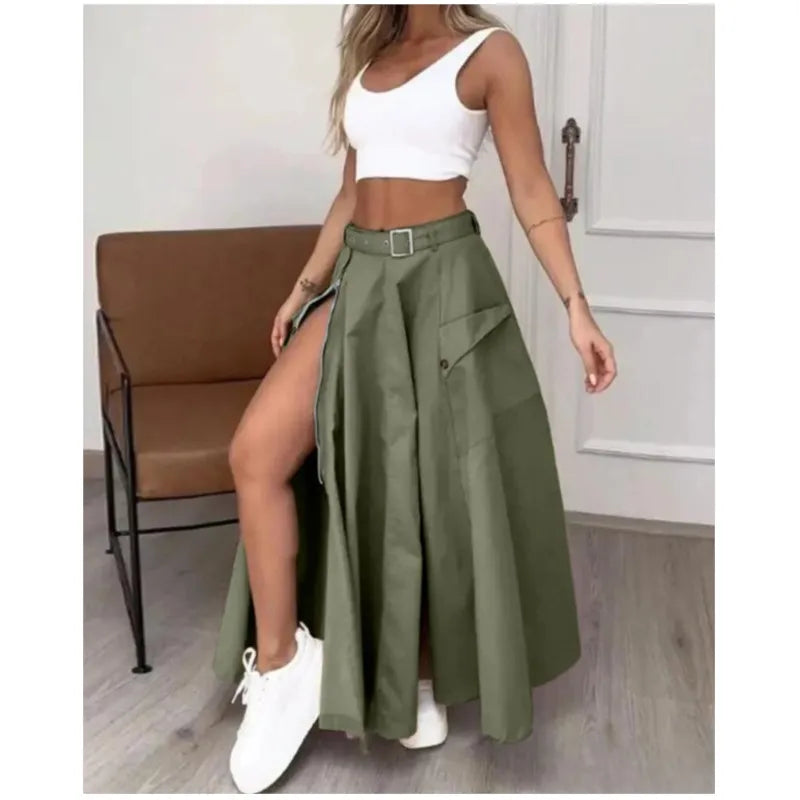 Women’s Skirt High Waist Casual Summer