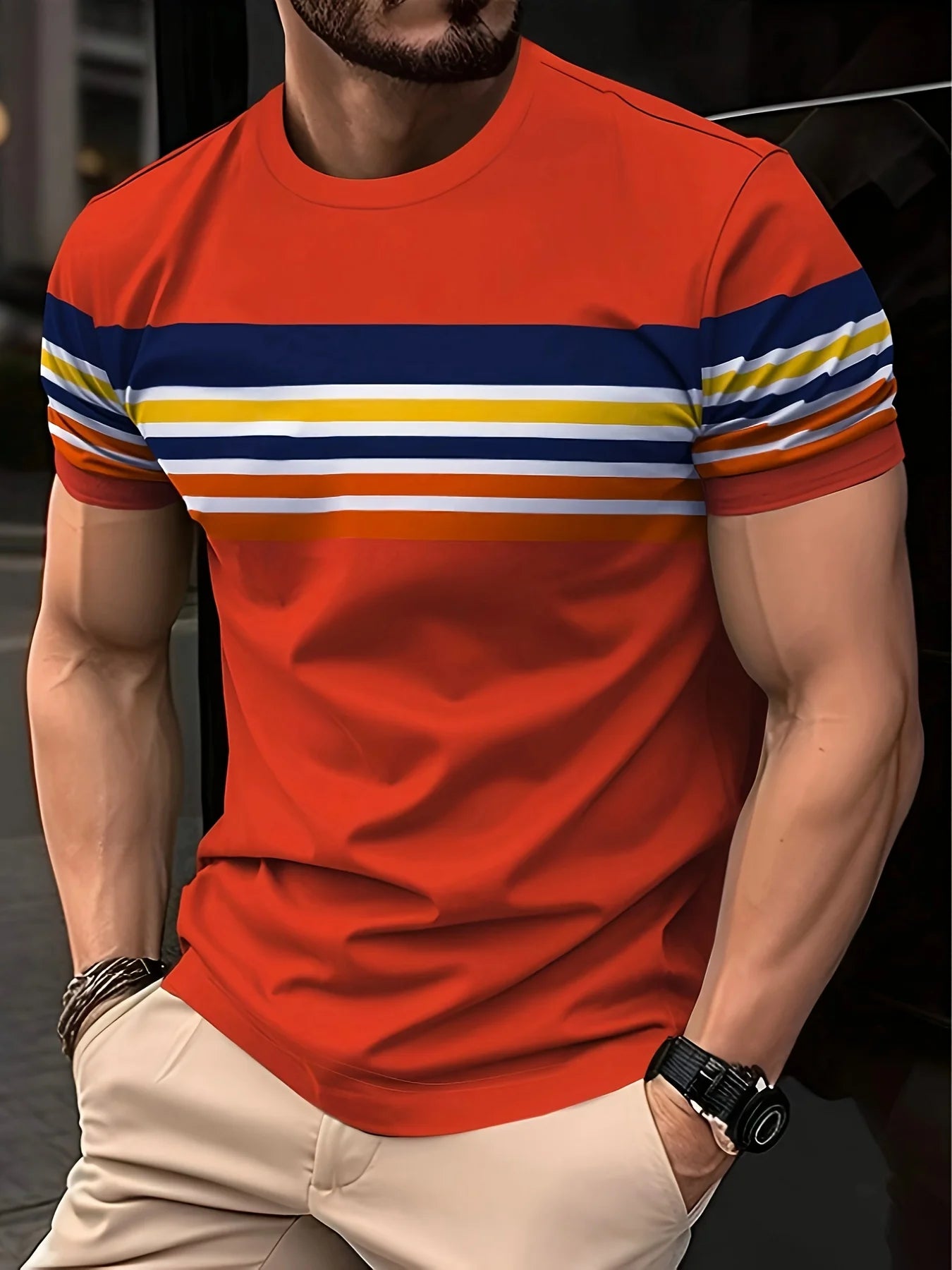 Men’s Polo Shirt Short Sleeve Casual Summer Fashion