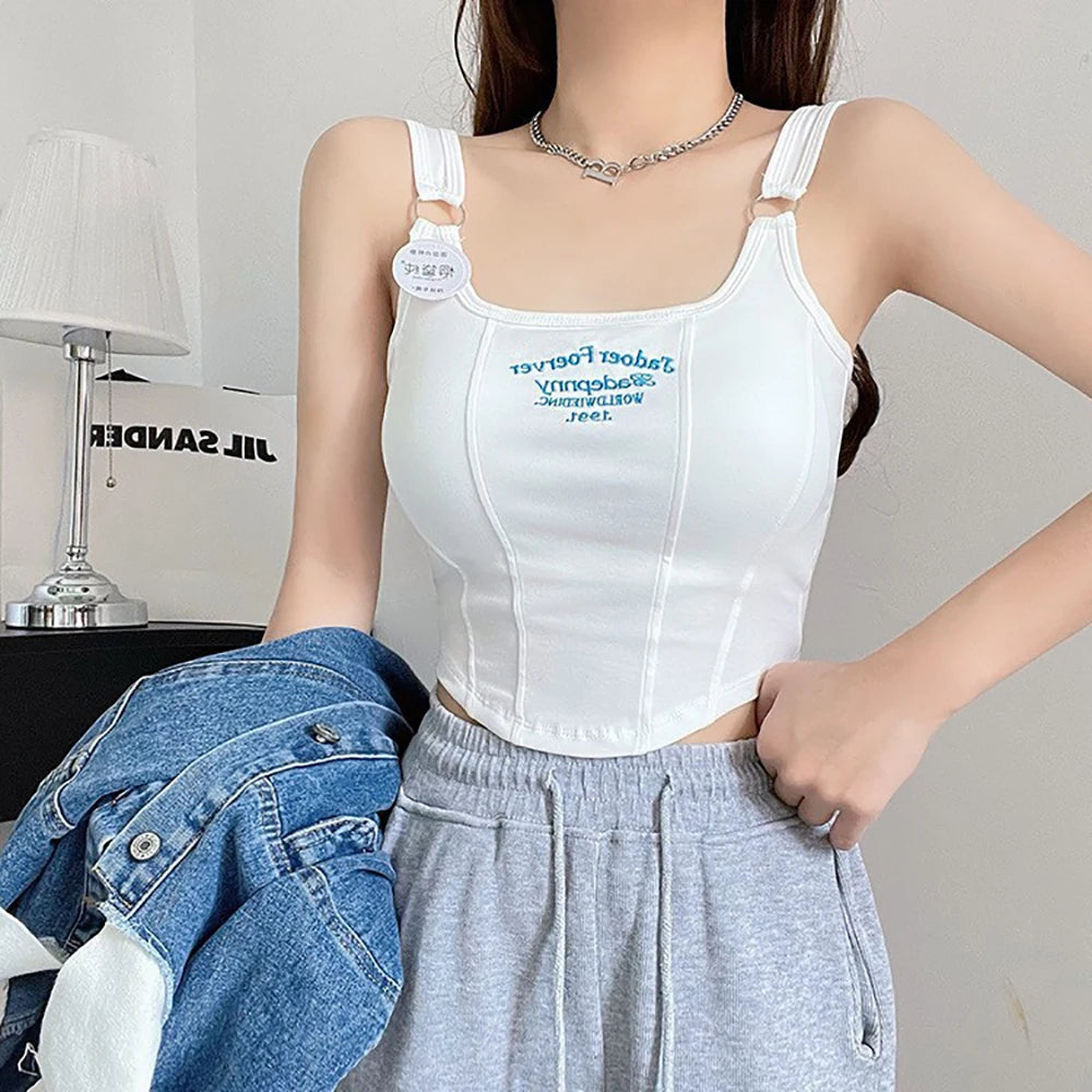 Women’s Top Tank Top Crop Top Casual Summer