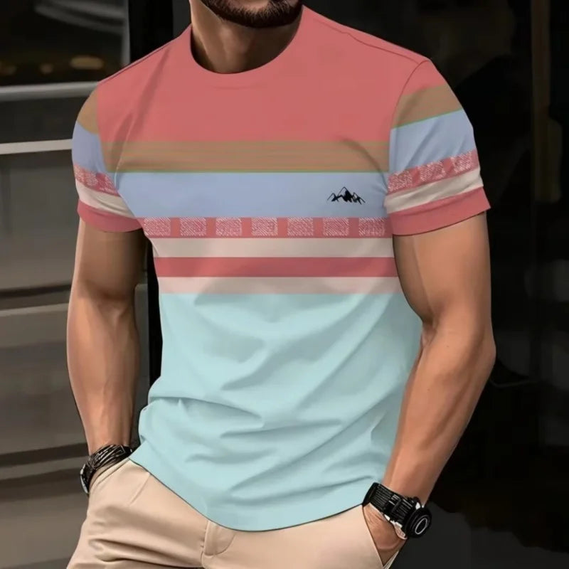 Men’s Polo Shirt Short Sleeve Casual Summer