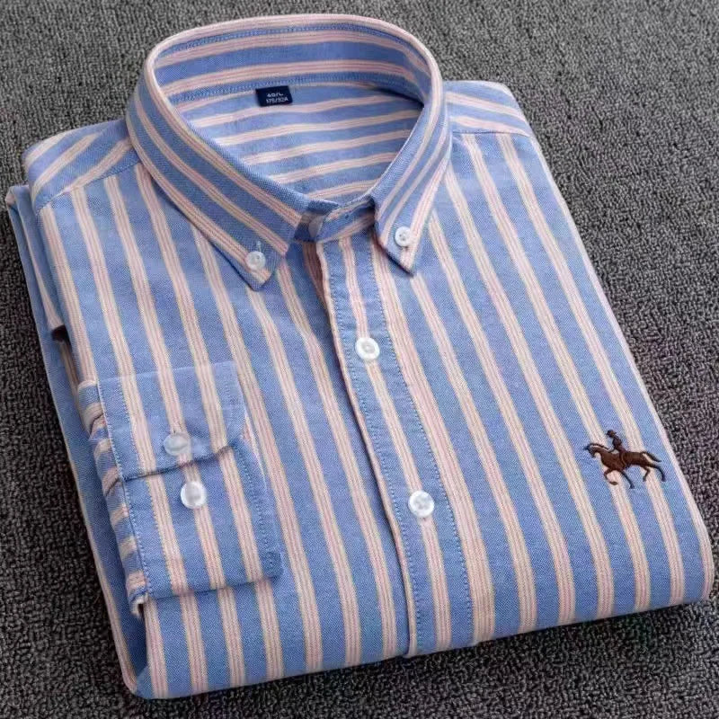 Men’s Shirt Long Sleeve Cotton Casual