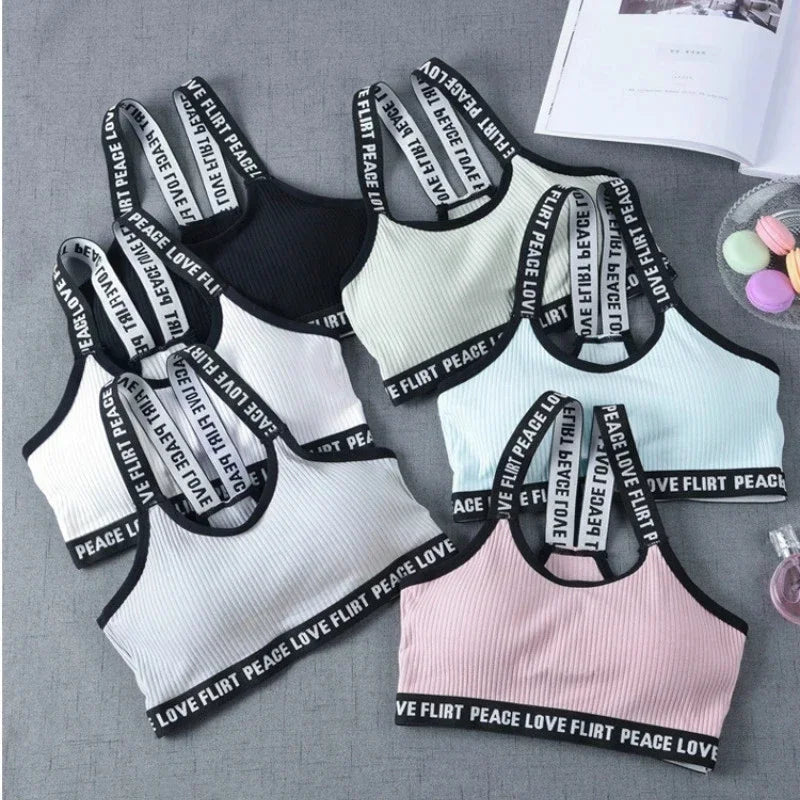Women’s Sports Bra Push Up Seamless Gym