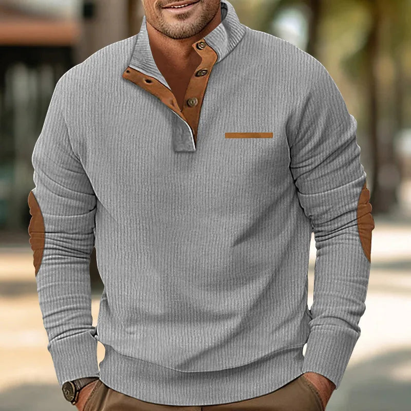 Men’s Hoodie Kangaroo Pocket Long Sleeve Winter Pullover Fleece Poly Blend