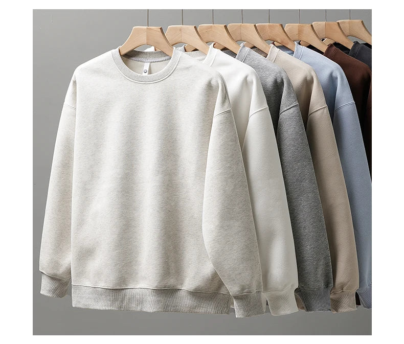 Men’s T-Shirt Long Sleeve Solid Color Cotton Comfort Fit