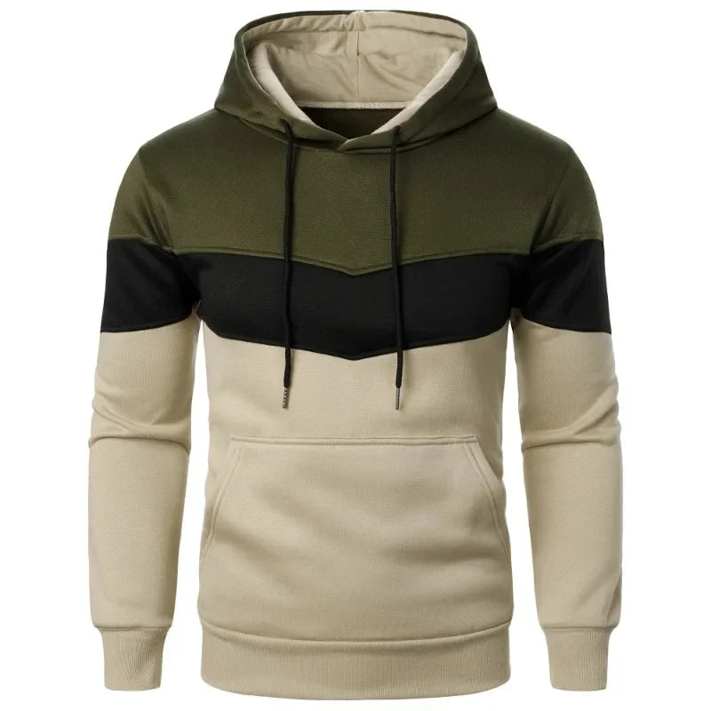 Men’s Hoodie Pullover Casual Streetwear Long Sleeve