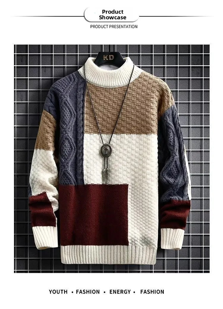 Men’s Sweatshirt Loose Fit Cotton Poly Blend Thick Casual Winter