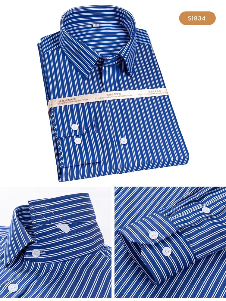 Men’s Shirt Long Sleeve Cotton Formal