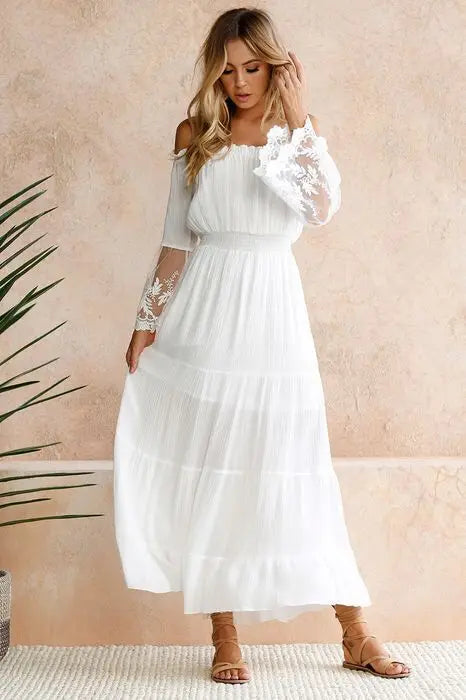 Women’s Dress A-Line Summer Solid Color Casual