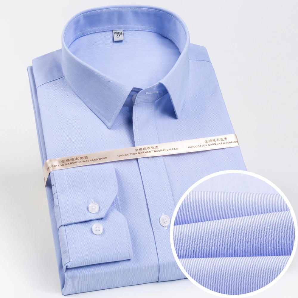 Men’s Shirt Long Sleeve Cotton Formal