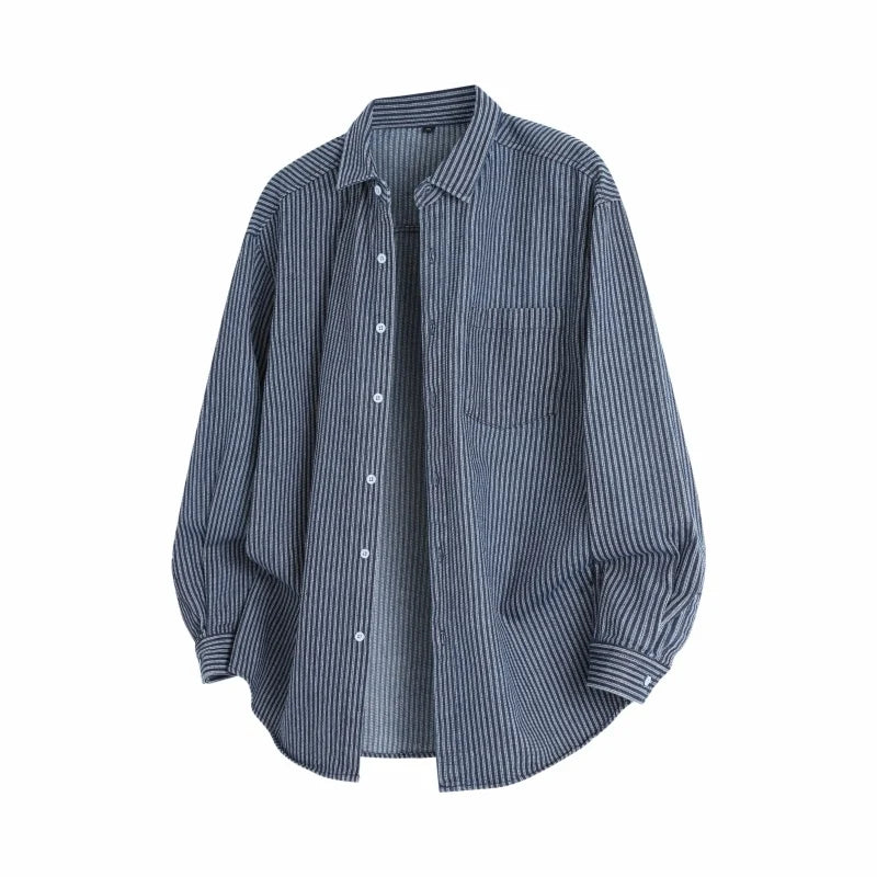 Men’s Shirt Long Sleeve Casual Printed